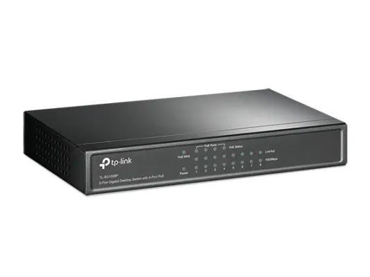 TP-Link - TL-SG1008P - 8-Port Gigabit Desktop Switch with 4-Port PoE