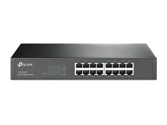 TP-Link - TL-SG1016D - 16-Port Gigabit Desktop/Rackmount Switch