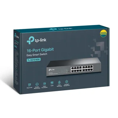 TP-Link - TL-SG1016DE - 16-Port Gigabit Easy Smart Switch