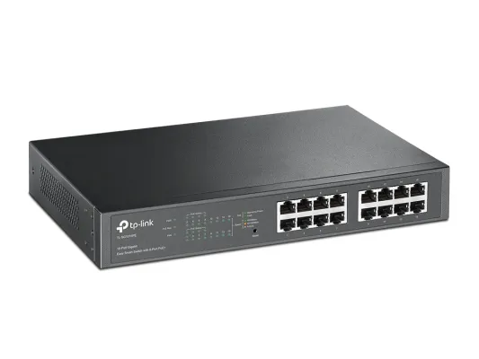 TP-Link - TL-SG1016PE - 16-Port Gigabit Easy Smart PoE Switch with 8-Port PoE+