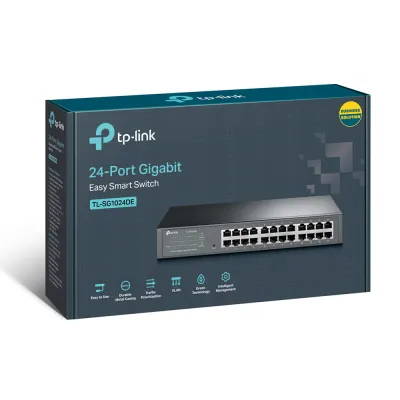 TP-Link - TL-SG1024DE - 24-Port Gigabit Easy Smart Switch