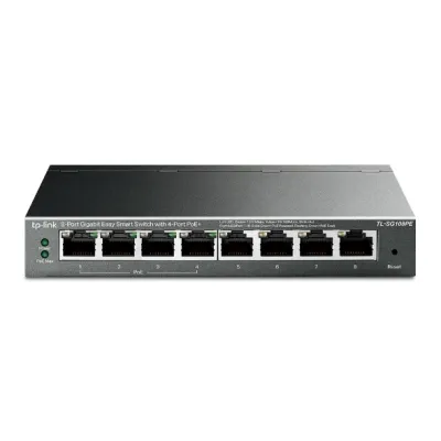 TP-Link - TL-SG108PE - 8PORT 10/100/1000 PERP 4PORT POE STANDALONE RJ45