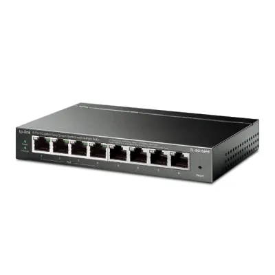 TP-Link - TL-SG108PE - 8PORT 10/100/1000 PERP 4PORT POE STANDALONE RJ45