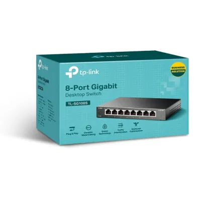 TP-Link - TL-SG108S - 8-PORT GIGABIT DESKTOP SWITCH PERP