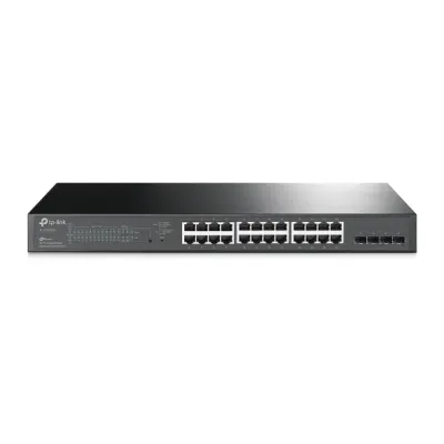 TP-Link - TL-SG2428P - JetStream 28-Port Gigabit Smart Switch with 24-Port PoE+