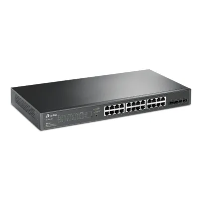 TP-Link - TL-SG2428P - JetStream 28-Port Gigabit Smart Switch with 24-Port PoE+