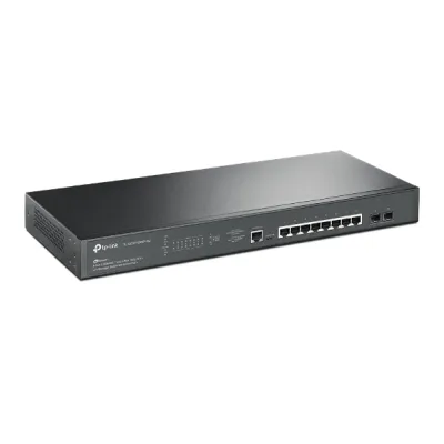 TP-Link - TL-SG3210XHP-M2 - JetStream 8-Port 2.5GBASE-T and 2-Port 10GE SFP+ L2+ Managed Switch with 8-Port PoE+