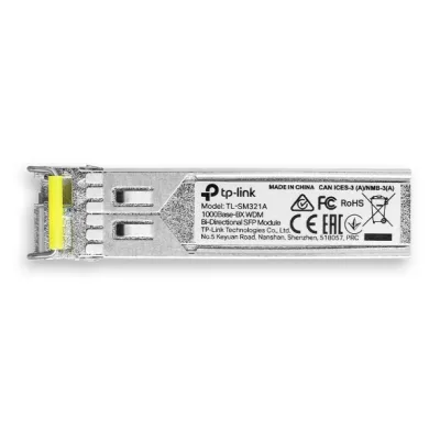 TP-Link - TL-SM321A - 1000BASE-BX WDM BI-DIRECTIONAL PERP SFP MODULE