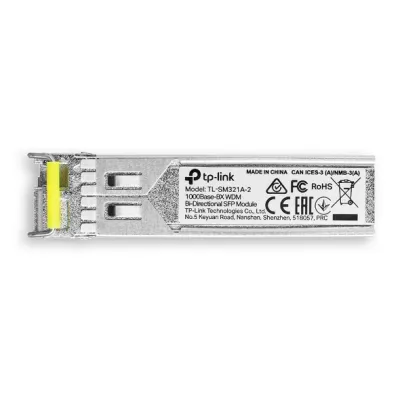 TP-Link - TL-SM321A-2 - 1000BASE-BX WDM BI-DIRECTIONAL PERP SFP MODULE