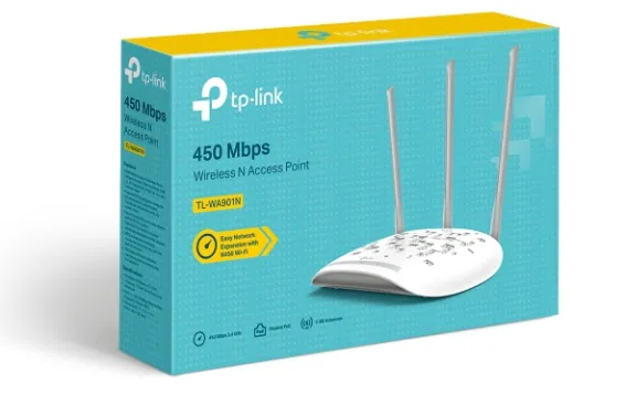 TP-Link - TL-WA901N - 450MBPS WIRELESS N ACCESS POINTWRLS