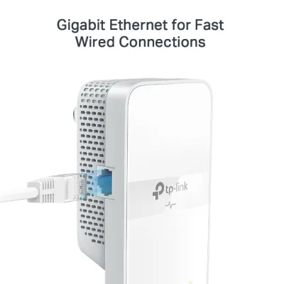 TP-Link - TL-WPA7617 - AV1000 GIGABIT POWERLINE AC PERP WI-FI EXTENDER