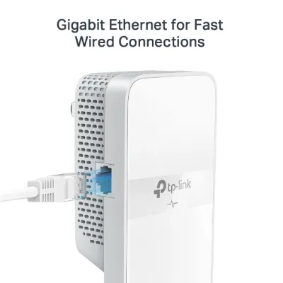 TP-Link - TL-WPA7617 KIT - AV1000 GIGABIT POWERLINE AC PERP WI-FI KIT