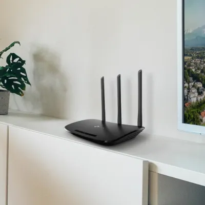 TP-Link - TL-WR940N - WIRELESS N ROUTER 300M WRLS 4PORT WITCH & 3FIXED ANTENNAS