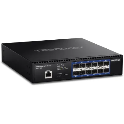TRENDNET - TL2-F7120 - 12-Port 10G Layer 2 Managed SFP+ Switch