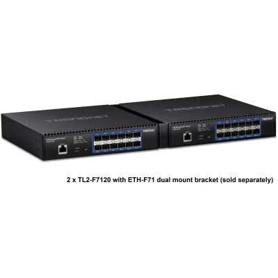 TRENDNET - TL2-F7120 - 12-Port 10G Layer 2 Managed SFP+ Switch