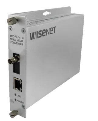 Hanwha - TMC-FSTS1-B - 100M Media Converter (B)