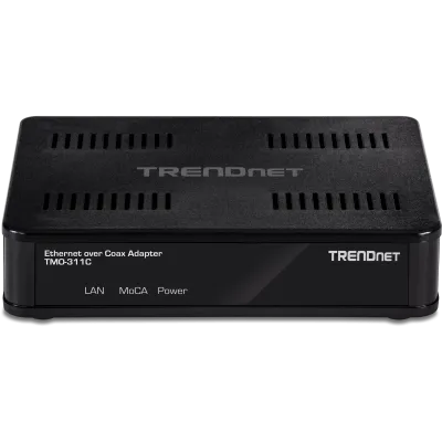 TRENDNET - TMO-311C2K - MoCA 2.0 Ethernet over Coax Adapter (2-Pack)