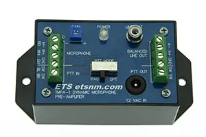 ETS - TMPA-1 - Dynamic desktop microphone preamplifier/interface