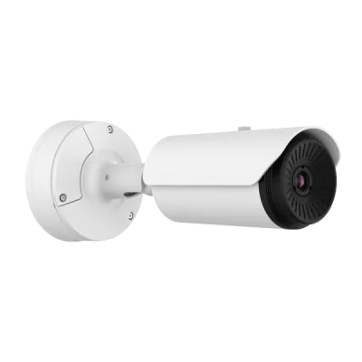 Hanwha - TNO-L3030T - QVGA Thermal camera, Max. 320 x 240 resolution support, built-in 13.7mm fixed lens, H.265, H.264, MJPEG codec, Max. 8.3fps@all resolutions, full video and audio analytics, temperature detection, shock detection, micro SD Max. 25