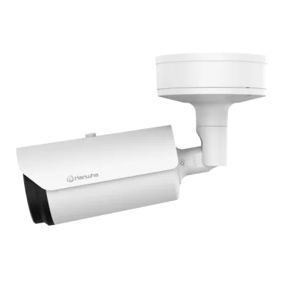 Hanwha - TNO-L3030T - QVGA Thermal camera, Max. 320 x 240 resolution support, built-in 13.7mm fixed lens, H.265, H.264, MJPEG codec, Max. 8.3fps@all resolutions, full video and audio analytics, temperature detection, shock detection, micro SD Max. 25