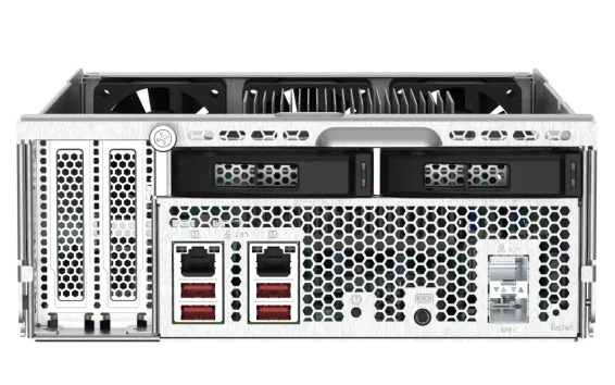 QNAP - TNS-h1083X-E2234-8G - Intel Xeon E-2234 4 cores/8 threads 3.6 GHz processor (Bursts up to 4.8 GHz), 8 GB DDR4
