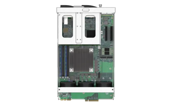 QNAP - TNS-h1083X-E2234-8G - Intel Xeon E-2234 4 cores/8 threads 3.6 GHz processor (Bursts up to 4.8 GHz), 8 GB DDR4