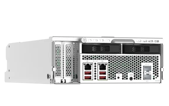 QNAP - TNS-h1083X-E2236-16G - Intel® Xeon® E-2236 6 cores/12 threads 3.4 GHz processor (Bursts up to 4.8 GHz), 16 GB DDR4
