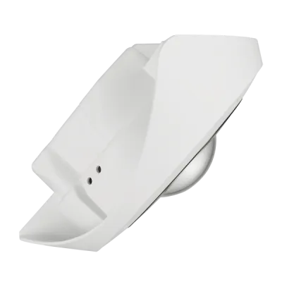Hanwha - TNV-7011RC - Wisenet T powered by Wisenet 5 network outdoor IR corner mount camera, 3MP, 2048*1536 @ 30fps, 2.8mm fixed lens (102°*75°), 940nm IR 32', built-in mic, triple codec H.265/H.264/MJPEG with WiseStream II technology, 120dB WDR, adv