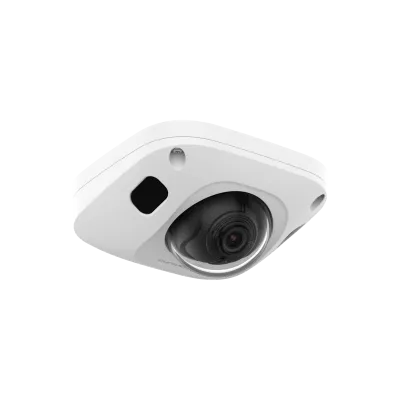 Hanwha - TNV-C8034RM - T Series, Mobile IR vandal dome camera, 5MP, (2592x1944) 30fps, fixed focal Lens 6mm (H:50°/V: 37°), triple codec H.265/H.264/MJPEG with WiseStream III technology, WiseNRⅡ(Based on AI engine), built in mic, 120dB WDR, IR viewab