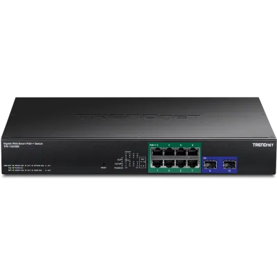TRENDNET - TPE-1020SB - 10-Port Gigabit Web Smart PoE++ Switch