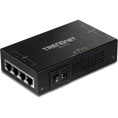 TRENDNET - TPE-147GI - 65W 4-Port Gigabit PoE+ Injector