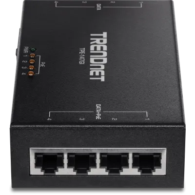 TRENDNET - TPE-147GI - 65W 4-Port Gigabit PoE+ Injector