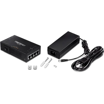 TRENDNET - TPE-147GI - 65W 4-Port Gigabit PoE+ Injector