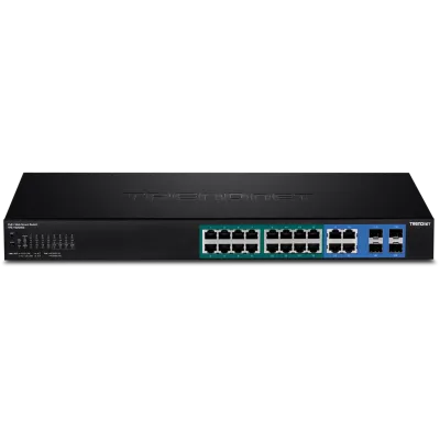 TRENDNET - TPE-1620WS - 20-Port Gigabit Web Web Smart PoE+ Switch