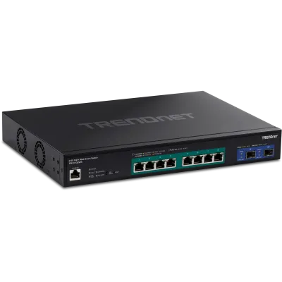 TRENDNET - TPE-3102WS - 10-Port 2.5G Web Smart PoE+ Switch with 10G SFP+ Slots
