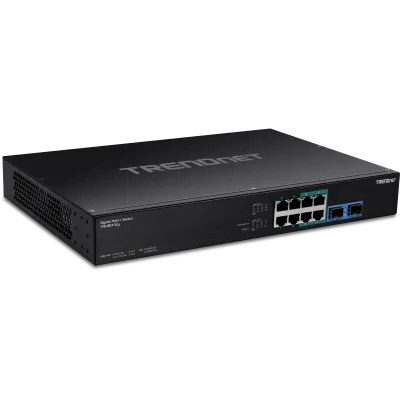 TRENDNET - TPE-BG102G - 10-Port Gigabit 4PPoE Switch