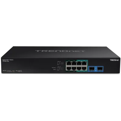 TRENDNET - TPE-BG102G - 10-Port Gigabit 4PPoE Switch
