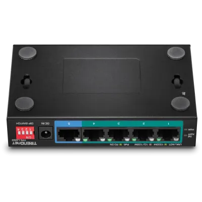 TRENDNET - TPE-LG50 - 5-Port Gigabit Long Range PoE+ Switch