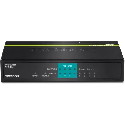 Trendnet - TPE-S44 - 8-port (4 10/100, 4 PoE) PoE Switch