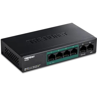 TRENDNET - TPE-S50 - 5-port 10/100Mbps PoE Switch (31W)