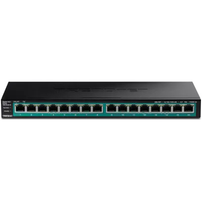 Trendnet - TPE-TG161H - 16-Port Gigabit PoE+ Switch (123W)