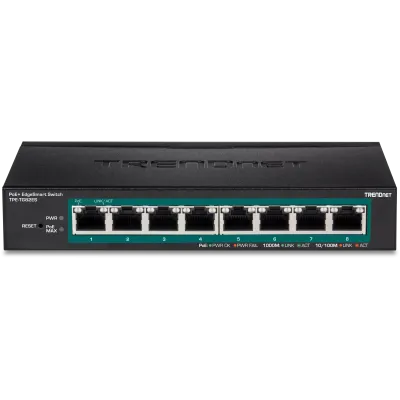 Trendnet - TPE-TG82ES - 8-Port Gigabit EdgeSmart PoE+ Switch (61W)