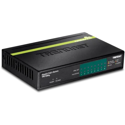 Trendnet - TPE-TG82G - 8-Port Gigabit PoE+ Switch