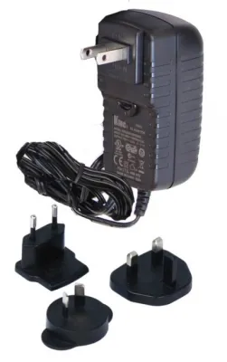 Platinum Tools - TPS120 - AC to DC Power Supply: 12V 2.5A with intl adapter plugs for (NA, EU, AU, UK)