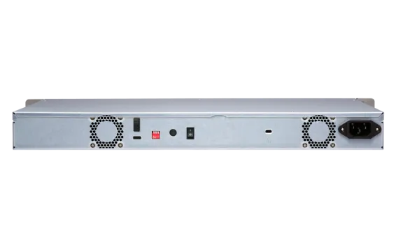QNAP - TR-004U-US - QNAP 4-bay 1U 12" short-depth rackmount 3.5" SATA HDD USB 3.0 type-C hardware RAID external enclosure