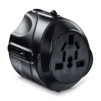 Cyber Power - TRA1A2 - Travel Adapter 100-240V In/Out Type A, C, G, & I Plug Adapters 1-Year Warranty