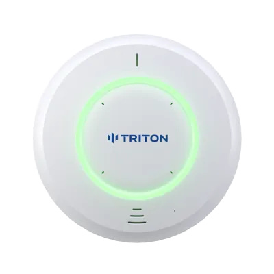 Hanwha - TRTN-UA001 - Environmental Sensor, Advanced BLE Detection Engine, Multi-Detection Capabilities (Vaping, THC, Aggression, Glass Breakage), Cloud-Integrated, Privacy-Compliant Design, Compatible with Major Security Systems and Dashboards. Real