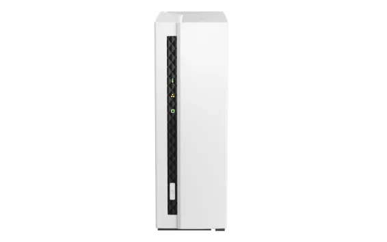 QNAP - TS-133-US - QNAP Tower NAS 1 bay ARM Cortex-A55 4C, 1 x SATA 6Gb/s 3.5"/2.5", 2GB DDR4 RAM on-board, 1 x GbE
