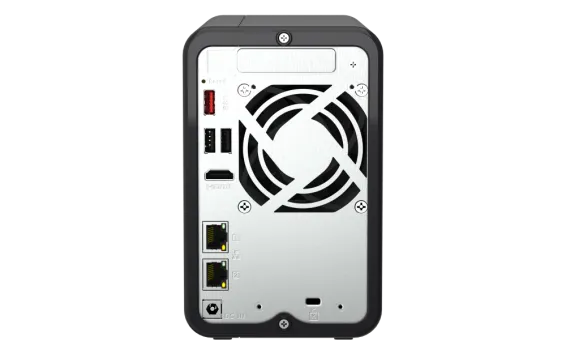 QNAP - TS-264-8G-US - QNAP TS-264 2-Bay High-Performance Desktop NAS. Intel 4C/4T Processor, burst up to 2.9GHz with 8GB DDR4 RAM On-Board