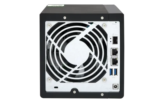 QNAP - TS-431KX-2G-US - QNAP TS-431KX ARM-based NAS with Hardware Encryption, Quad Core 1.7GHz, 2GB RAM, 1 x 10GbE(SFP+), 2 x 1GbE